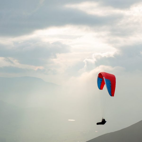Paragliding in the lakes
