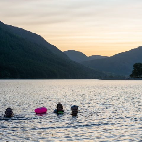 Swimming in Buttermere