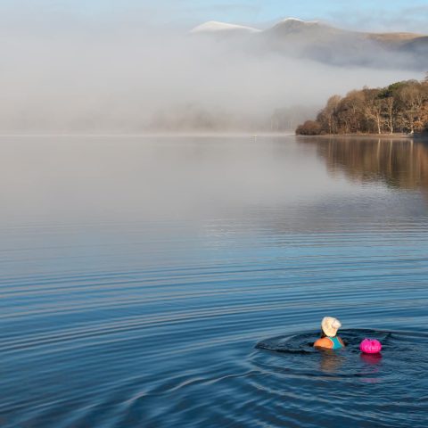 Wild swimming in the lakes