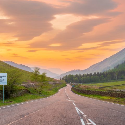 Reopening of A591 at Dunmail Raise in May 2016